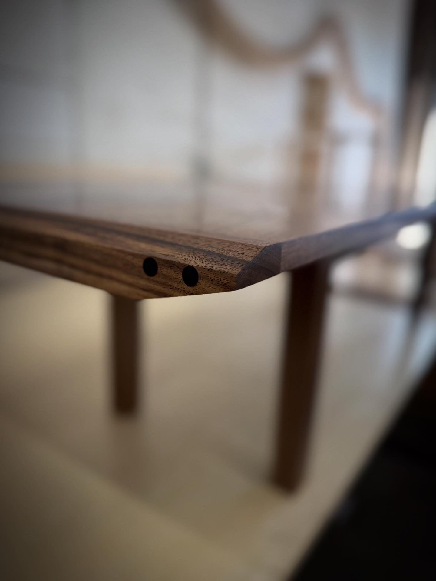 Walnut Coffee Table 22"x60"x16"