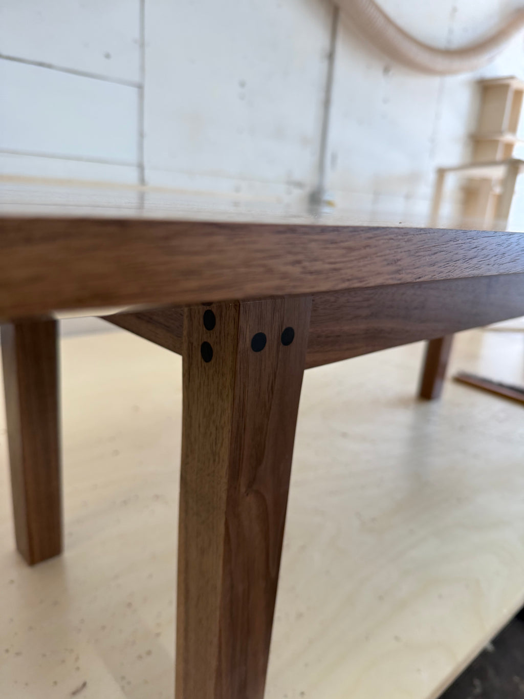 Walnut Coffee Table 22"x60"x16"