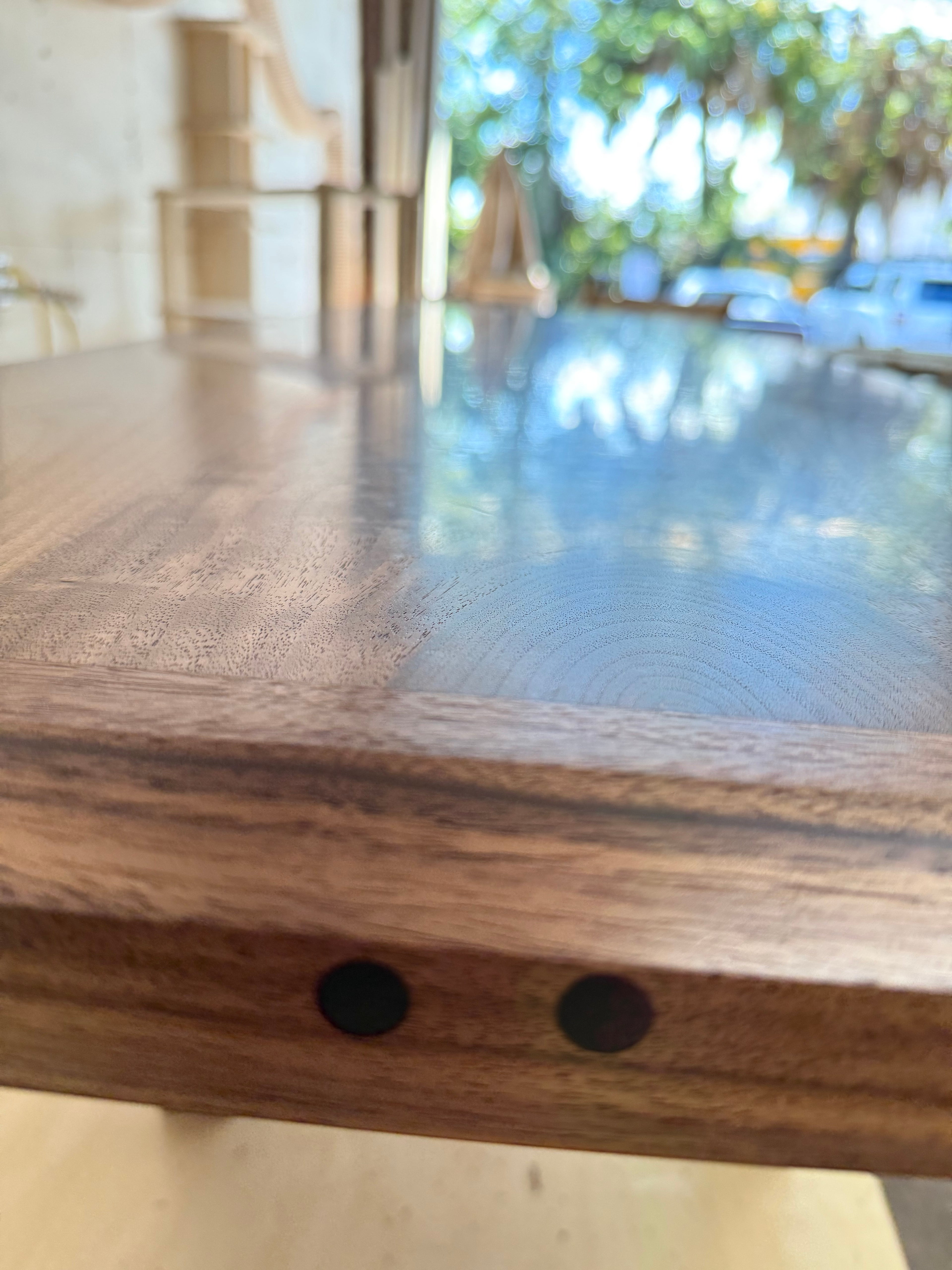 Walnut Coffee Table 22"x60"x16"