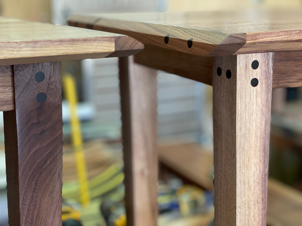 Walnut End Table 15"x15"x16"