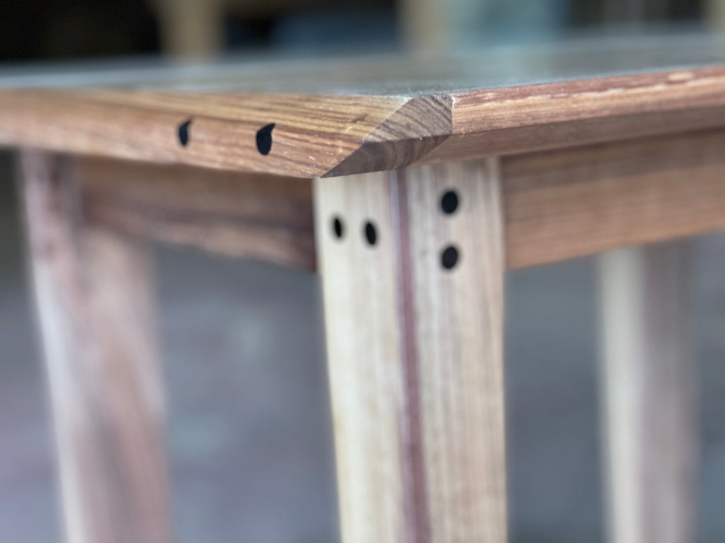 Walnut End Table 15"x15"x16"