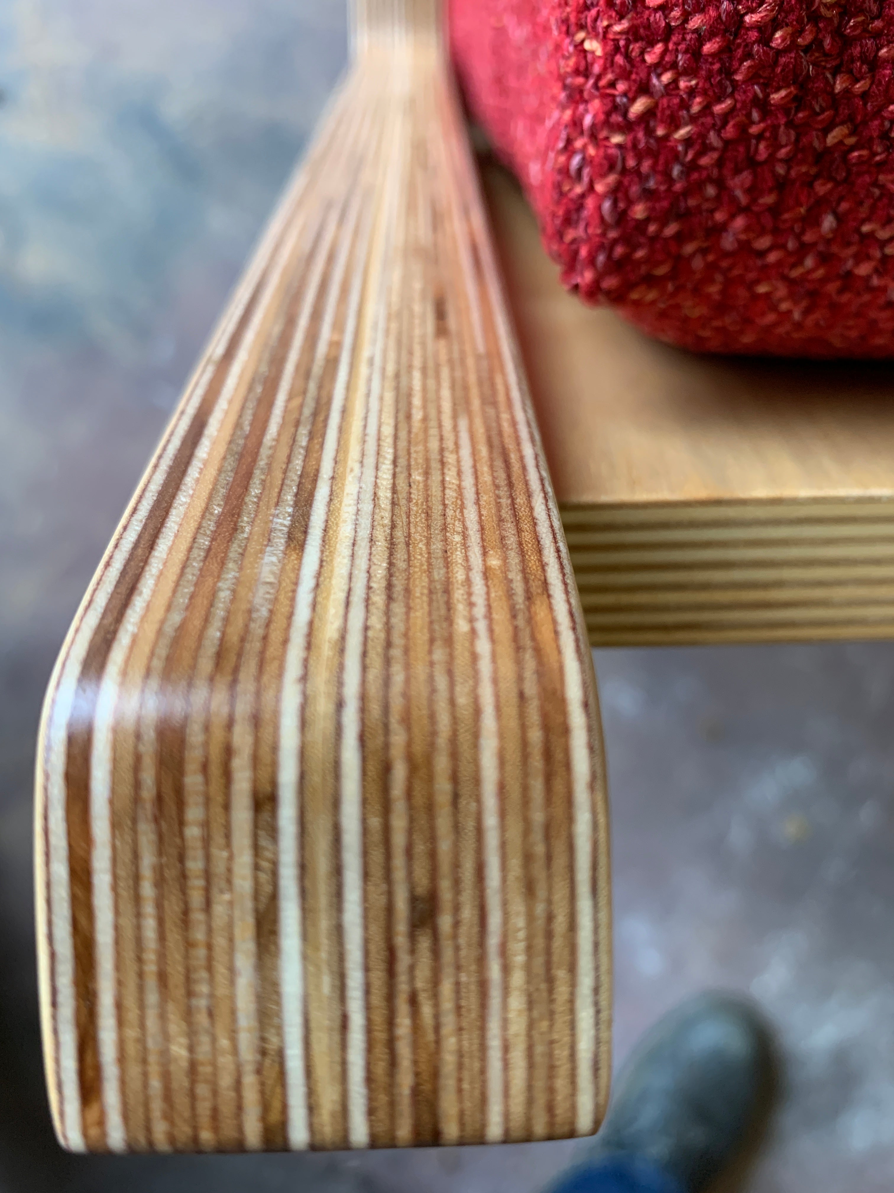 Finished Wulf Chair with cushions