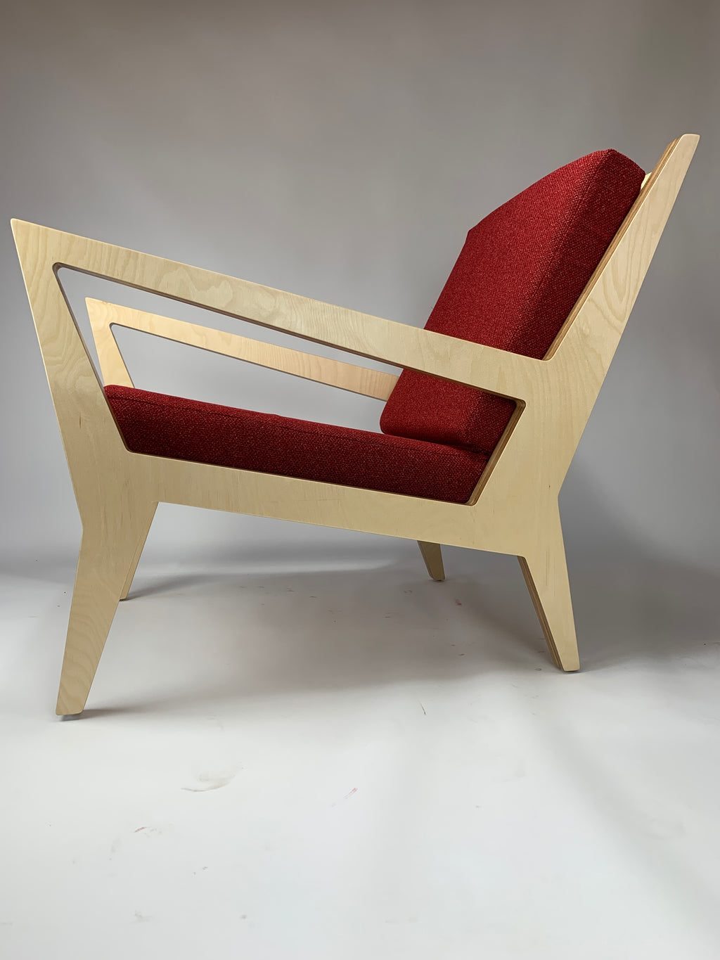 Finished Wulf Chair with cushions