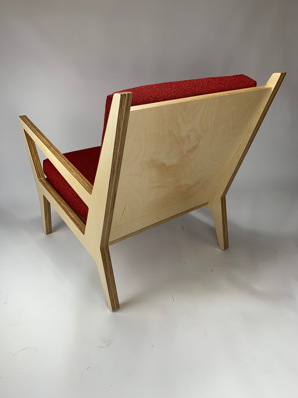 Finished Wulf Chair with cushions