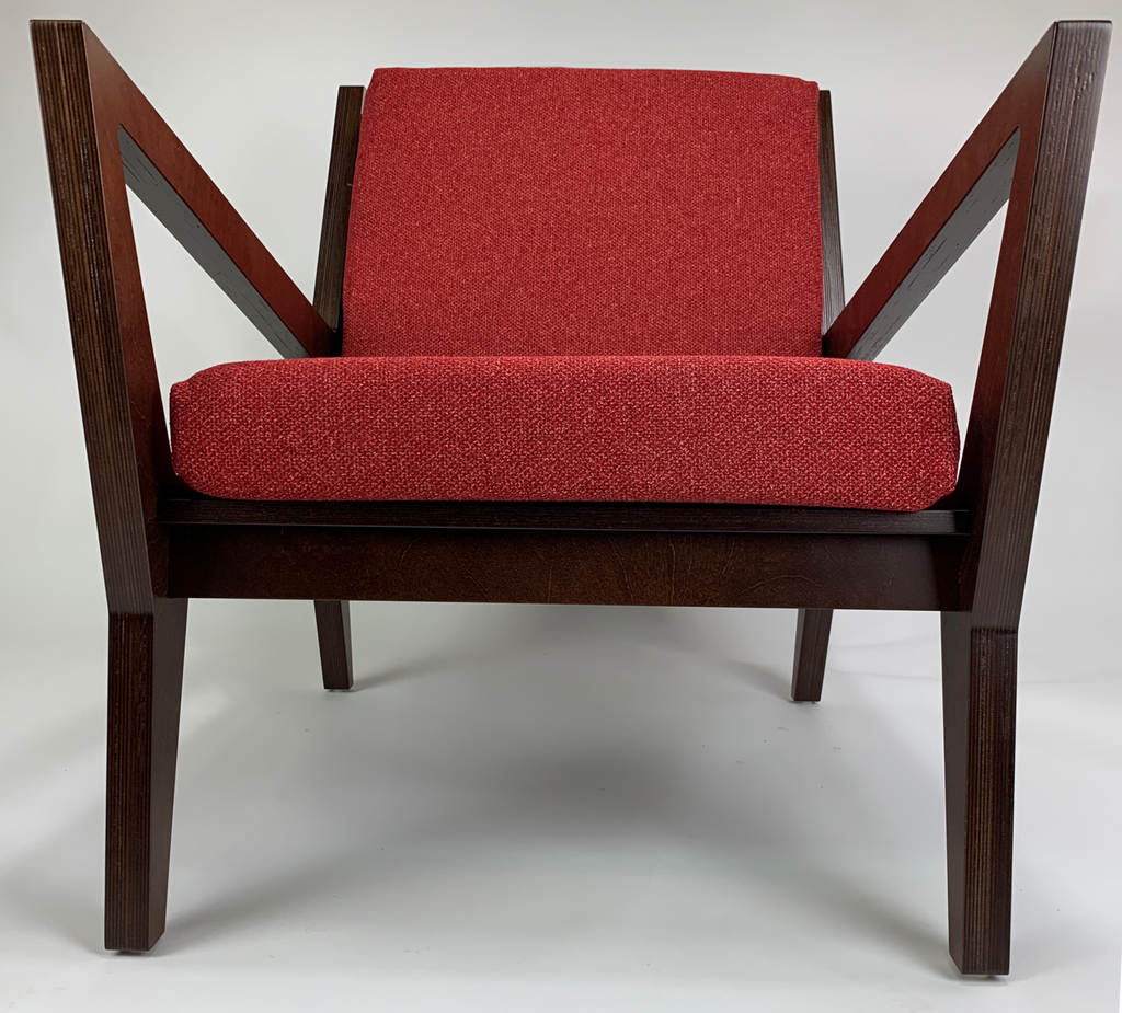 Finished Wulf Chair with cushions